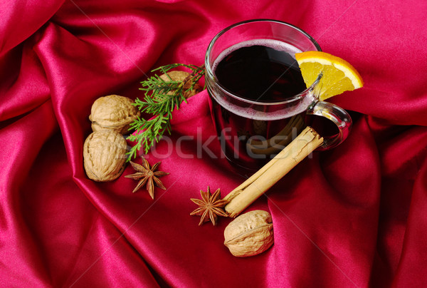 Hot Spiced Wine  Stock photo © ildi