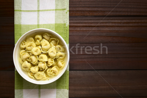 Italian Tortellini in Brodo Soup Stock photo © ildi