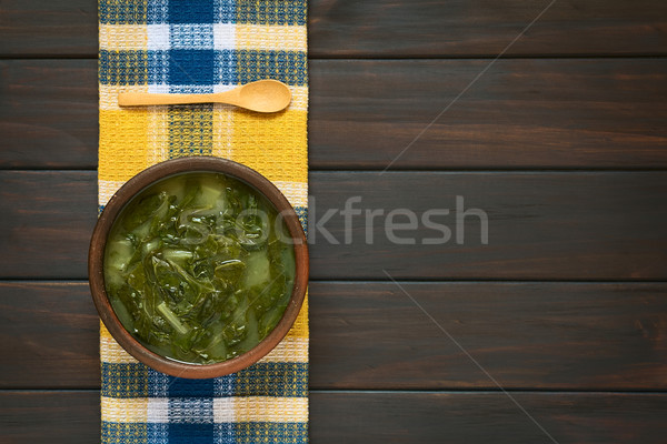 Chard Soup Stock photo © ildi