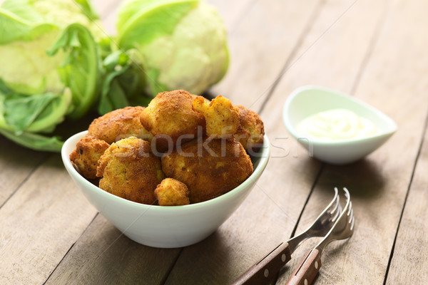 Breaded Cauliflower Stock photo © ildi
