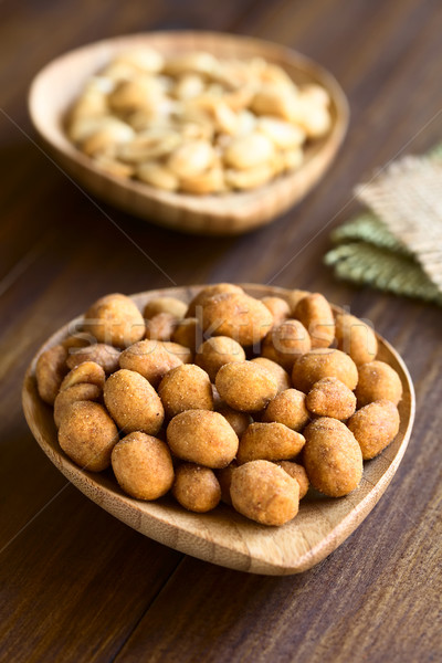 Roasted Peanuts in Spicy Coat Stock photo © ildi