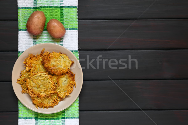 Potato Pancake or Fritter Stock photo © ildi
