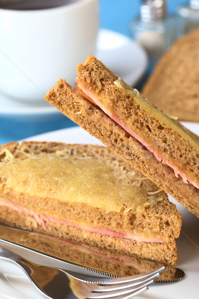 Croque Monsieur Stock photo © ildi