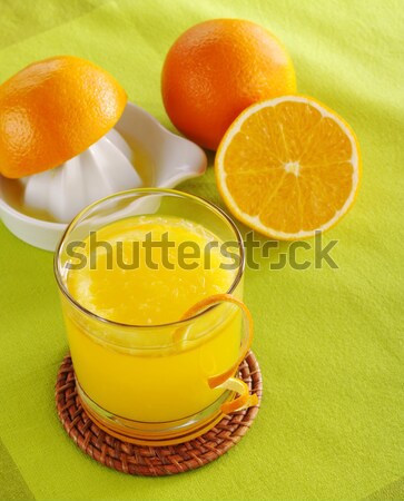 Stock photo: Fresh Orange Juice