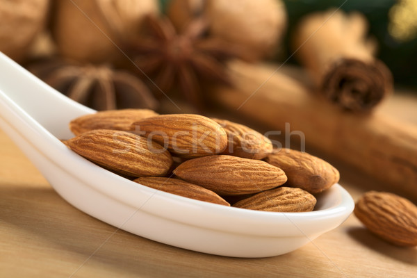 Almonds Stock photo © ildi
