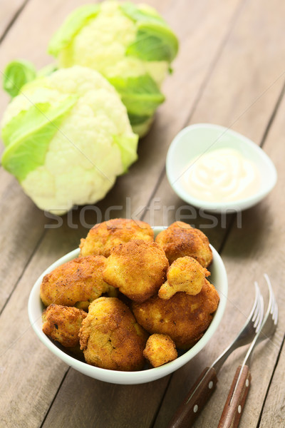 Breaded Cauliflower Stock photo © ildi