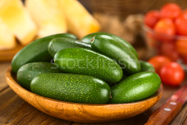 Finger Avocados Stock photo © ildi