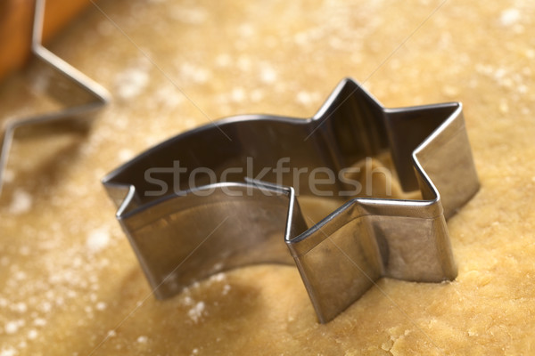 Shooting Star Shaped Cookie Cutter Stock photo © ildi