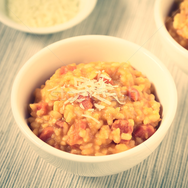 Carrot Risotto Stock photo © ildi