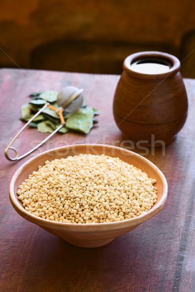 Popped Quinoa Cereal Stock photo © ildi