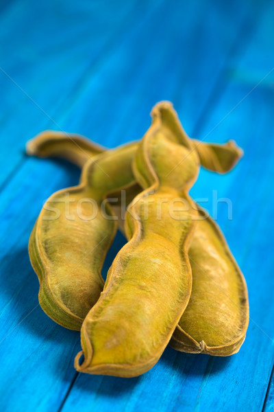 Peruvian Fruit Called Pacay Stock photo © ildi