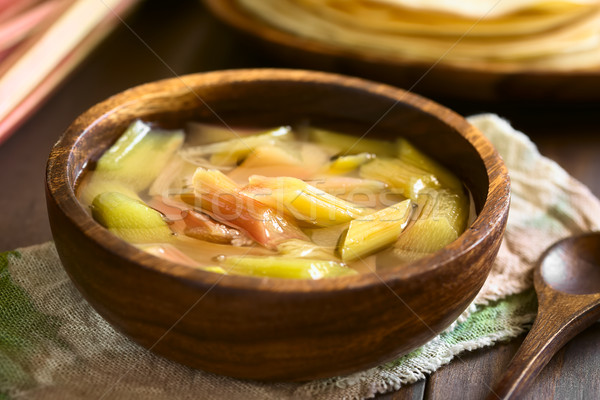 Fresh Rhubarb Compote Stock photo © ildi