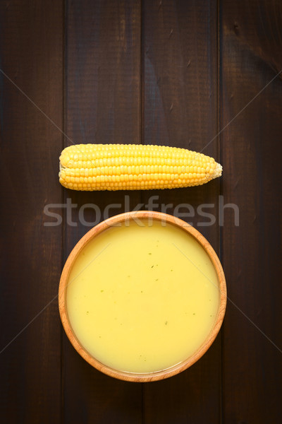 Cream of Corn Soup Stock photo © ildi