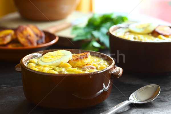 Ecuadorian Fanesca Soup Stock photo © ildi