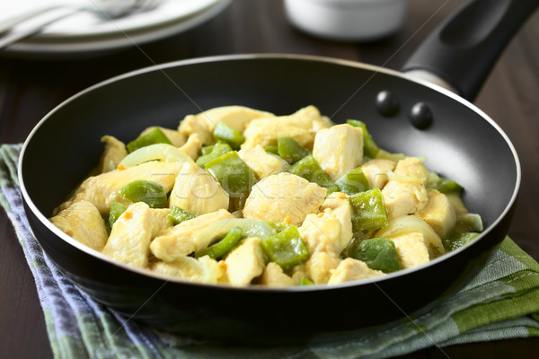 Chicken in Mustard Sauce Stock photo © ildi