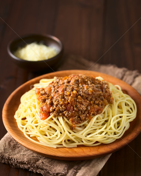 Spaghetti Bolognese Stock photo © ildi