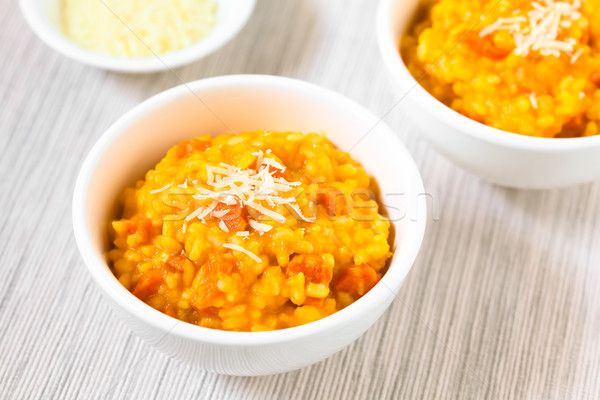 Carrot Risotto Stock photo © ildi