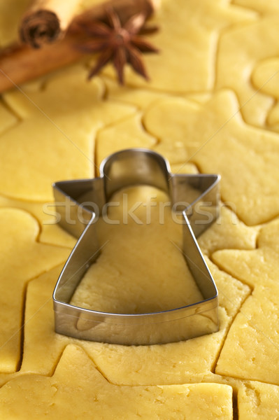 Stock photo: Baking Christmas Cookies