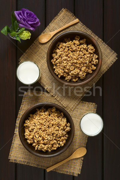 Breakfast Cereal with Milk Stock photo © ildi