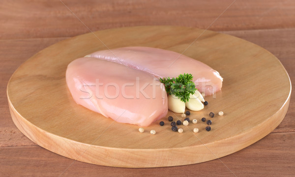 Raw Chicken Breast Stock photo © ildi