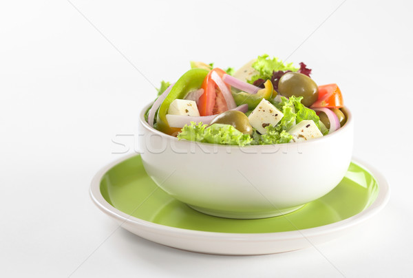 Greek Salad Stock photo © ildi