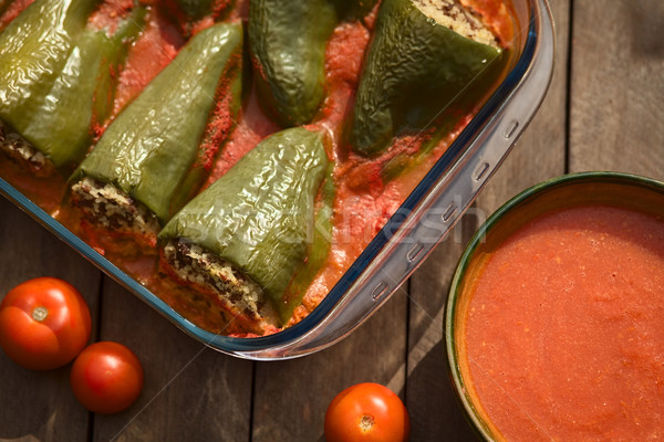 Hungarian Filled Pepper Stock photo © ildi