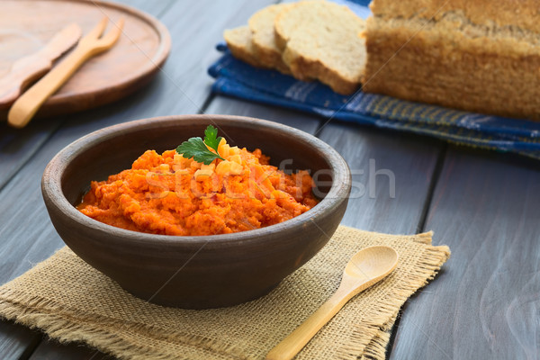 Carrot and Red Bell Pepper Spread Stock photo © ildi