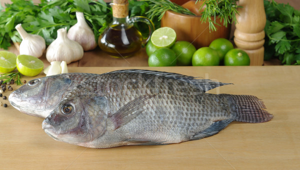 Fish Called Tilapia Stock photo © ildi