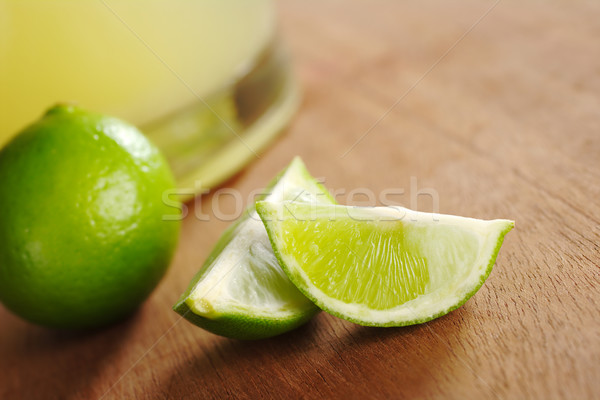 Lime with Lemonade  Stock photo © ildi