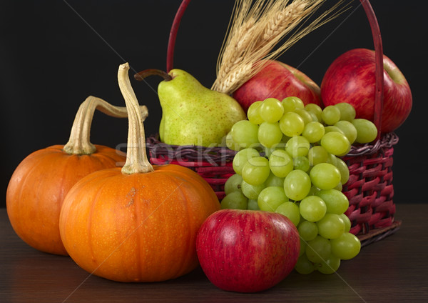 Autumn Basket Stock photo © ildi