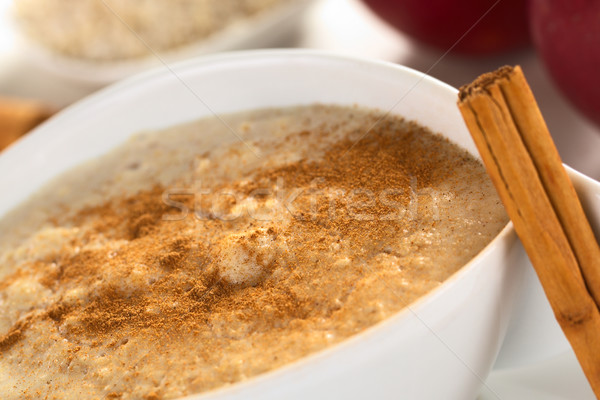 Porridge with Cinnamon Stock photo © ildi