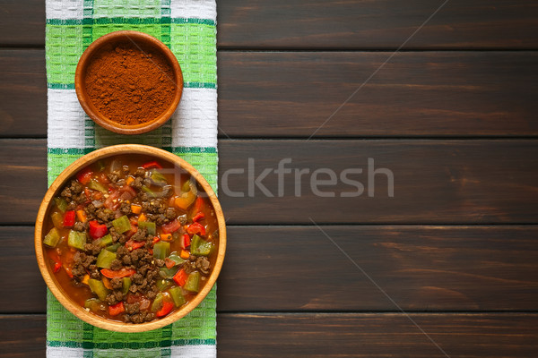Stock photo: Vegan Goulash with Soy Meat