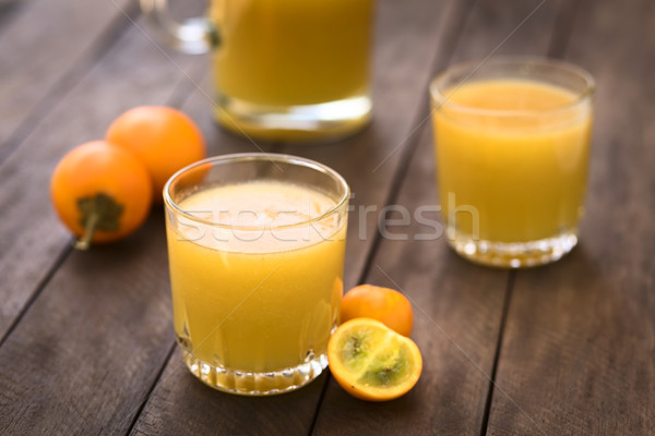 Naranjilla or Lulo Juice Stock photo © ildi