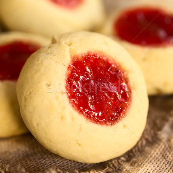Thumbprint Cookies Stock photo © ildi