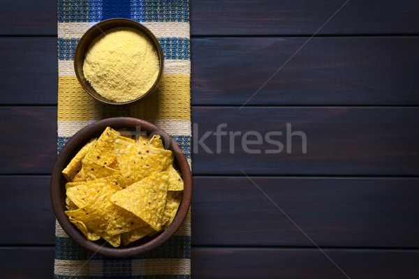 Tortilla Chips and Cornmeal Stock photo © ildi