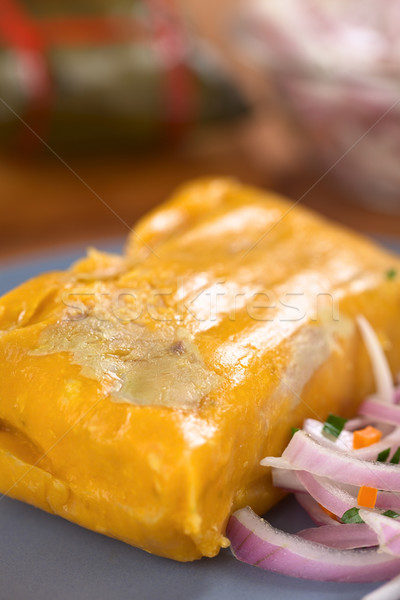 Peruvian Tamale Stock photo © ildi