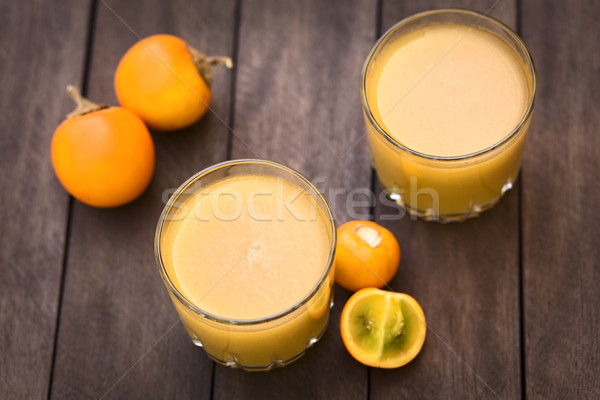 Naranjilla or Lulo Juice Stock photo © ildi