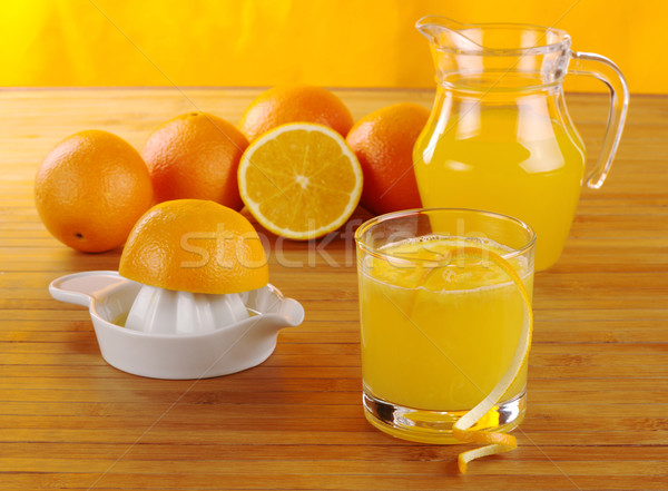 Fresh Orange Juice Stock photo © ildi