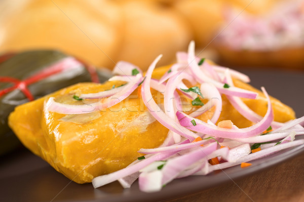 Stock photo: Peruvian Tamale