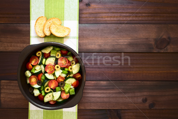 Fresh Salad Stock photo © ildi