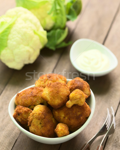 Breaded Cauliflower Stock photo © ildi