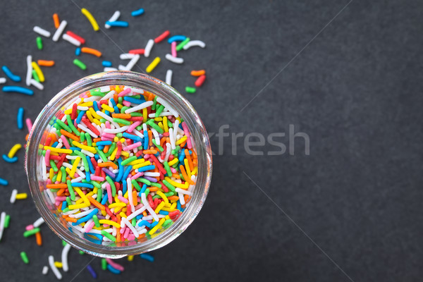 Colorful Sugar Sprinkles Stock photo © ildi