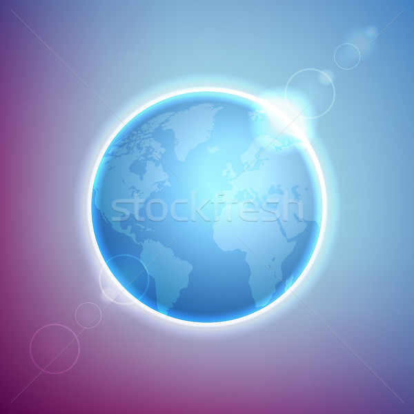 地球 燈 背景虛化 光 世界 商業照片 © ildogesto