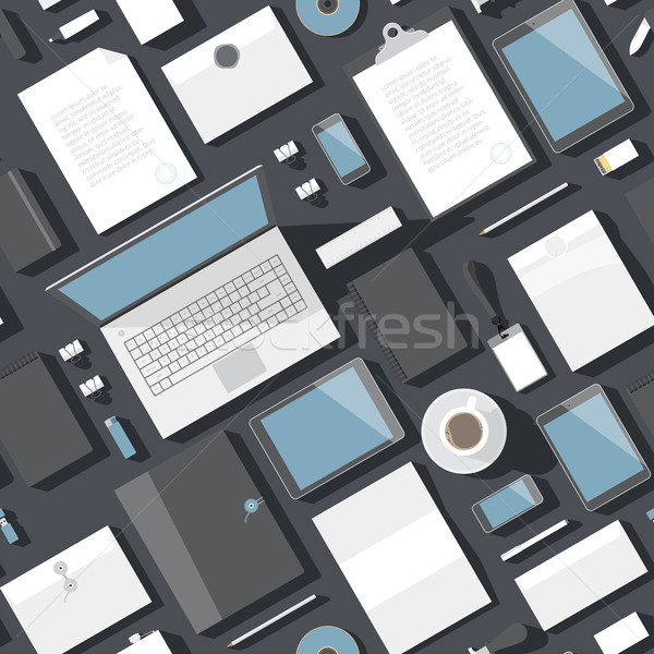 Seamless background pattern for business Stock photo © ildogesto