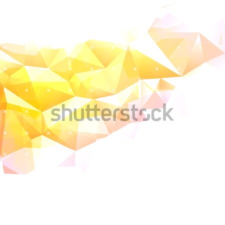 Geometric abstract low poly background Stock photo © ildogesto