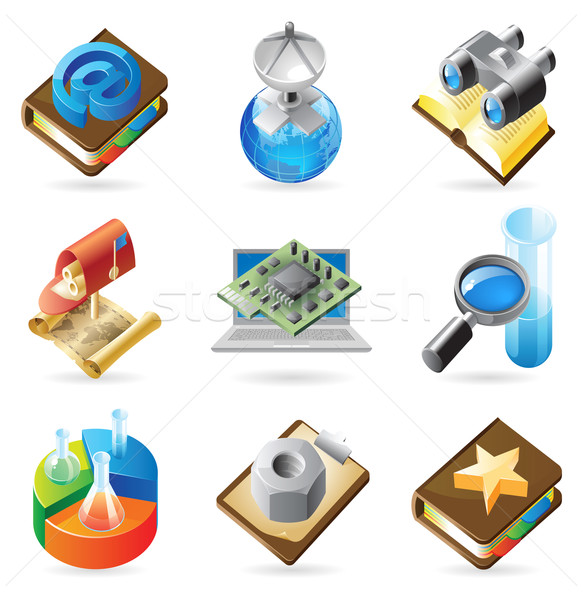 Icon concepts for technology Stock photo © ildogesto