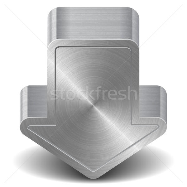 Ikon háló letöltés ikon letöltés fehér terv Stock fotó © ildogesto