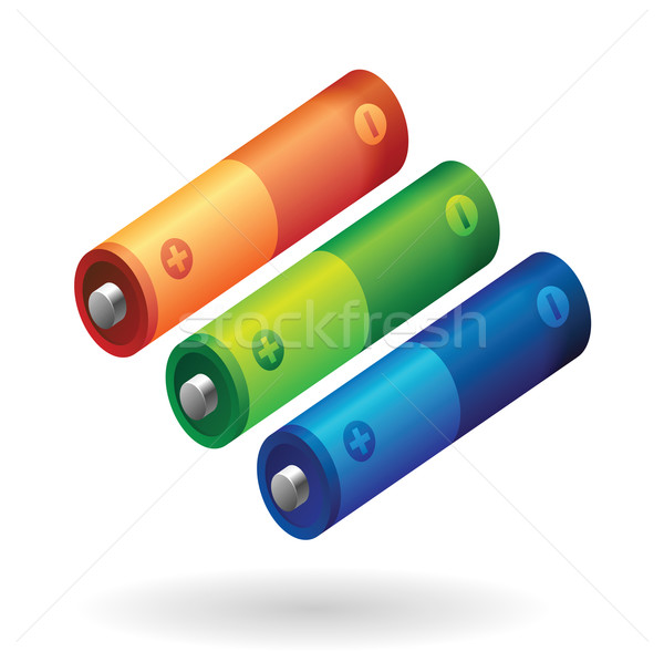 AA battery Stock photo © ildogesto