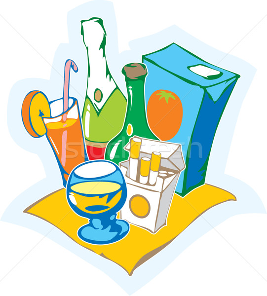 Still life with drinks Stock photo © ildogesto