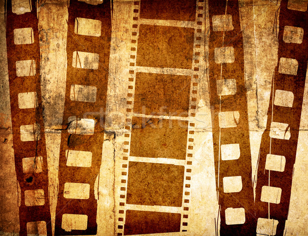 Magnifique bande de film textures horizons cadre fond [[stock_photo]] © ilolab